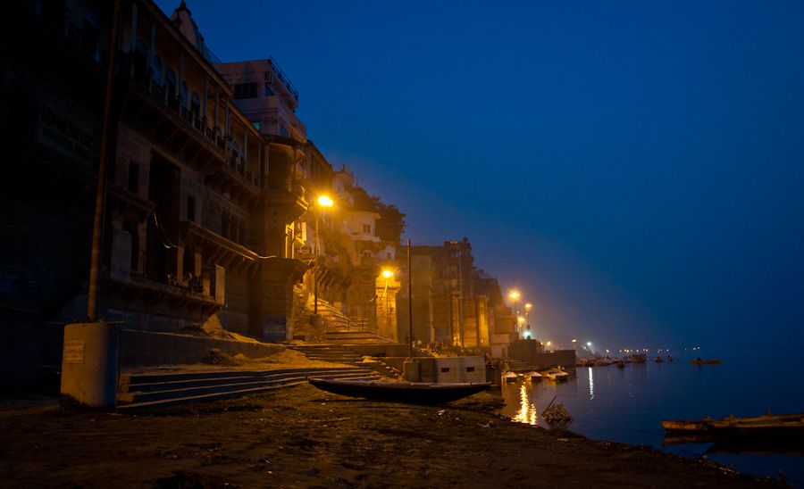 Amanecer en Varanasi